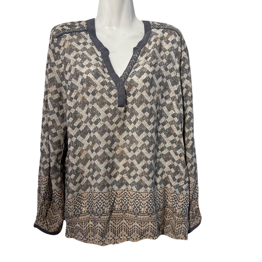 Cream | Boho Blouse Size 40 🖤 - Picture 1 of 10